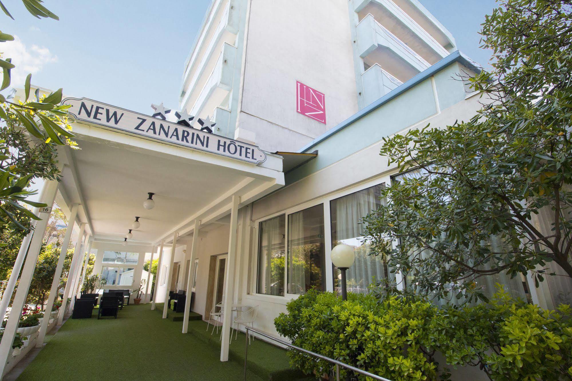 Hotel Zanarini In Centro A Riccione Kültér fotó